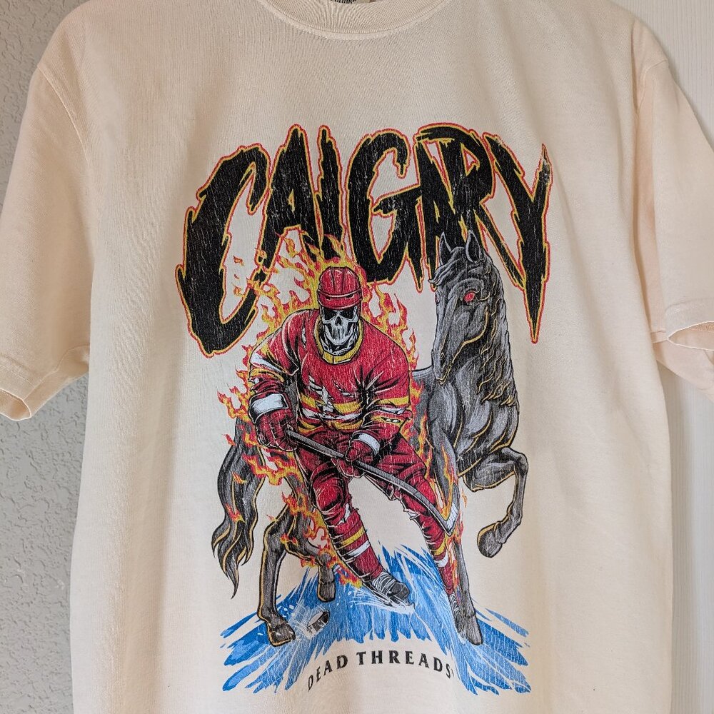 Calgary Flames NHL Hockey T-shirt